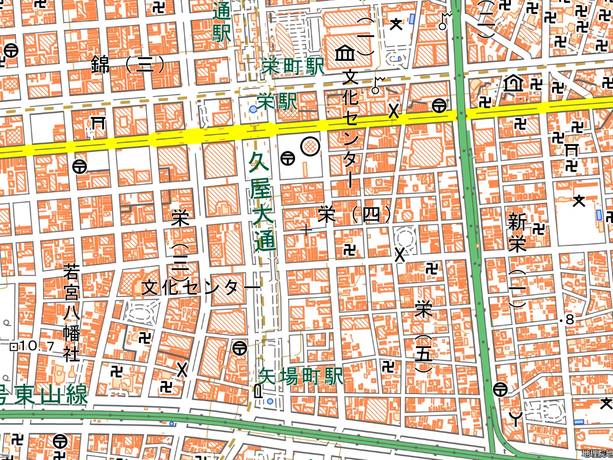 中部支部の地図
